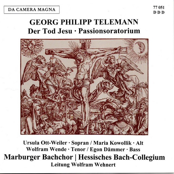 CD Telemann: Der Tod Jesu